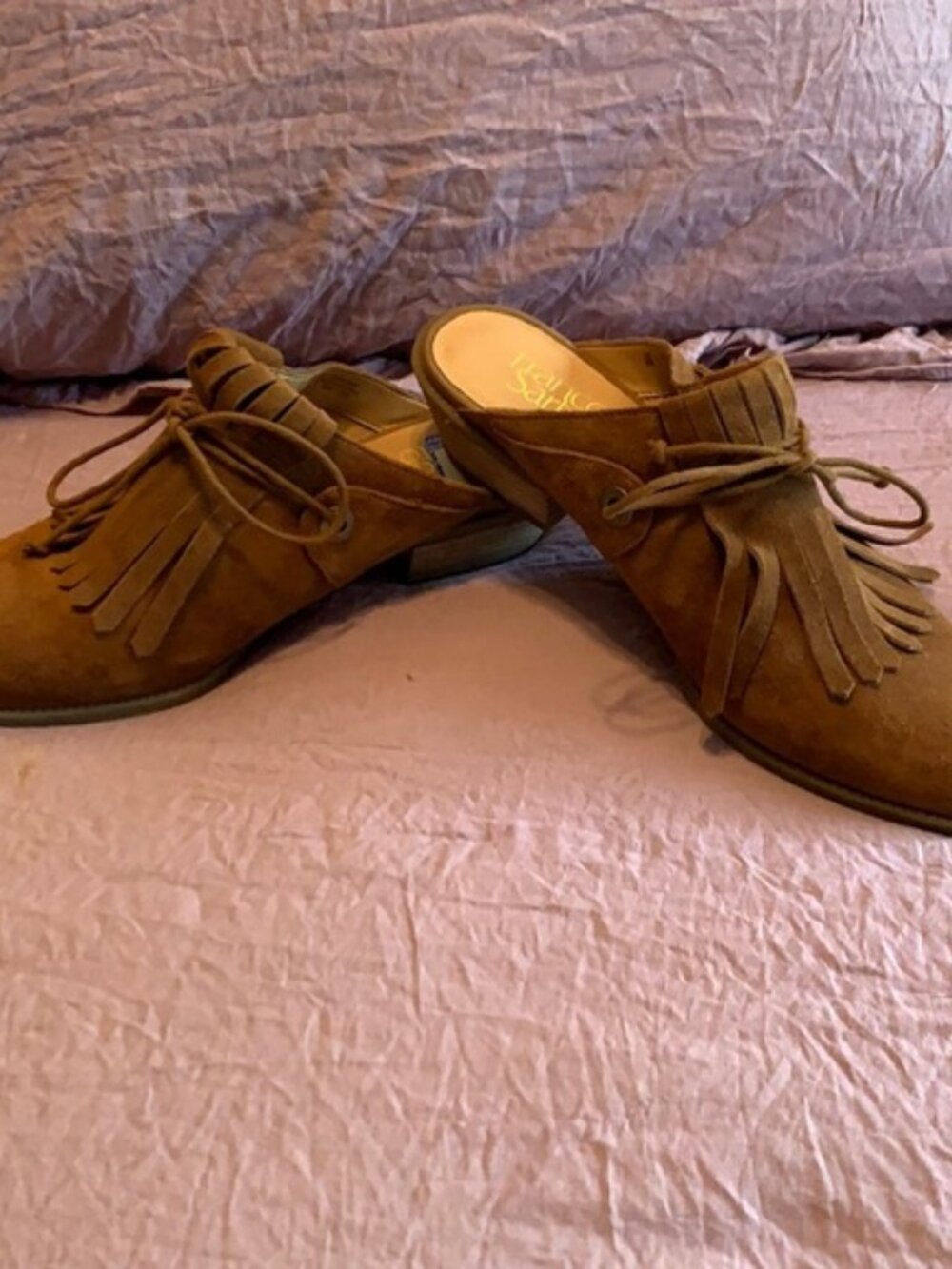 Franco Sarto Ranita Fringe Moccasin